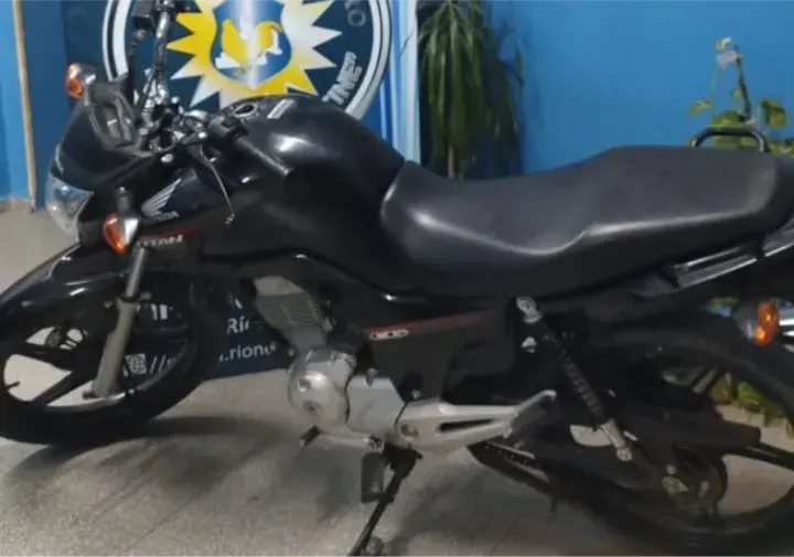 VIEDMA MOTO RECUPERADA