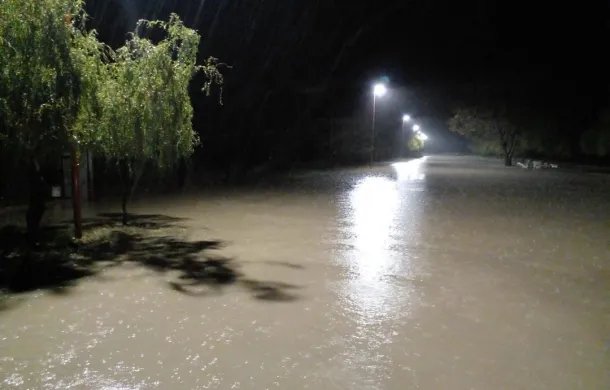 villalonga calle inundada