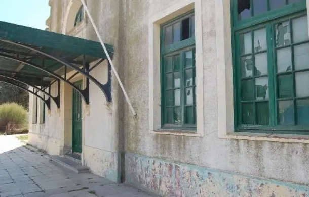 estación trenes abandono