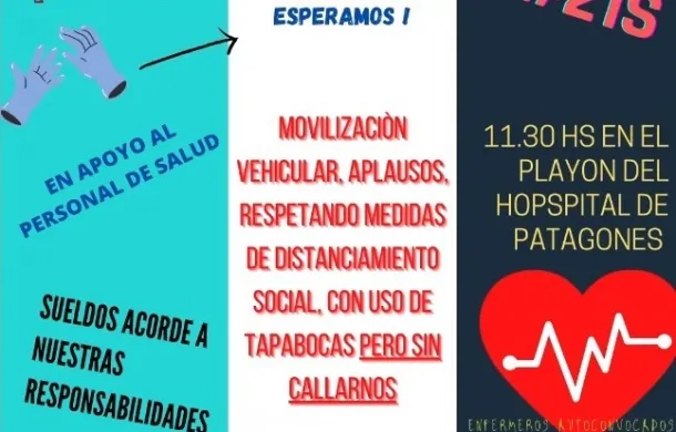enfermeros autoconvocados movilizacion