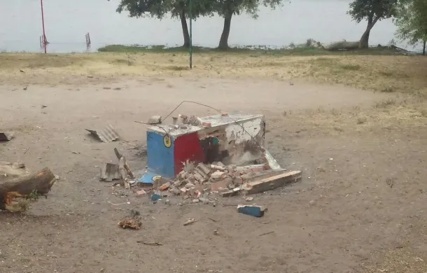 destrozos el malecon