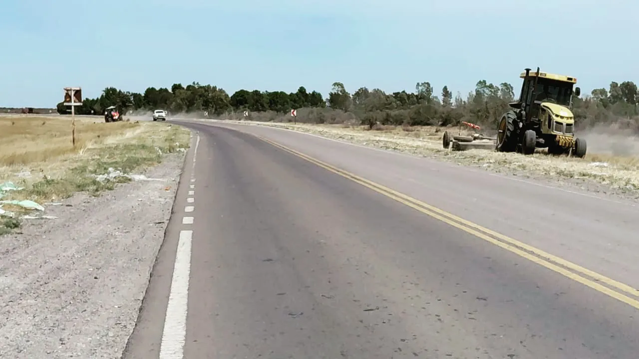 RUTA 3 PASTOS BANQUINAS