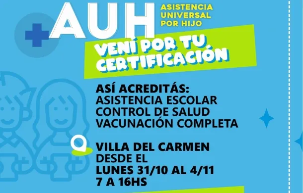 asistencia universal por hijo auh