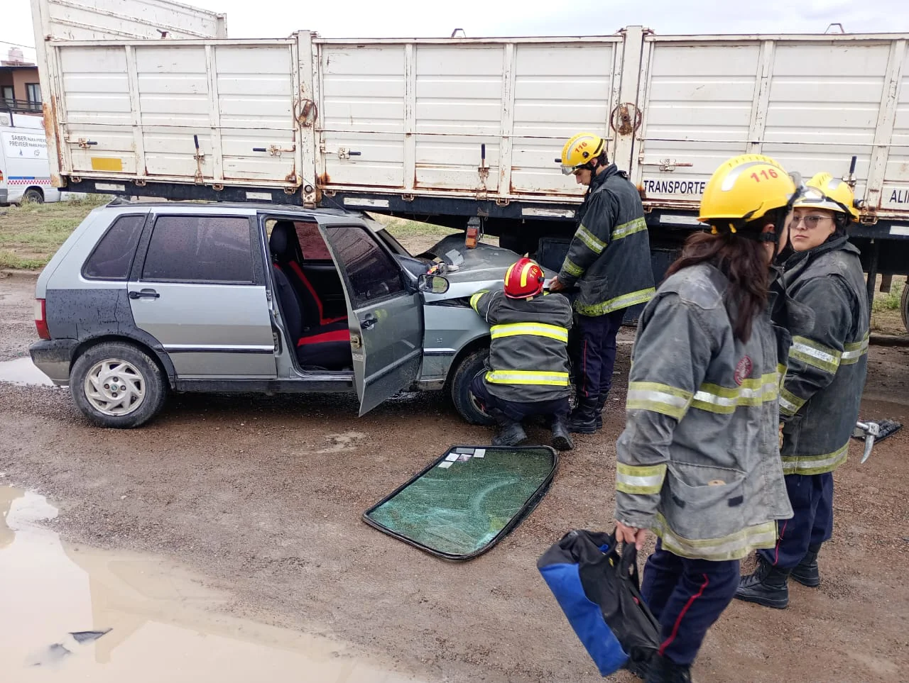 ACCIDENTE SIN CONDUCTOR