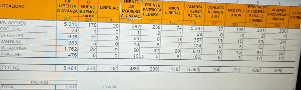 ELECCIONES LEGISLATIVAS NACIONALES 2025