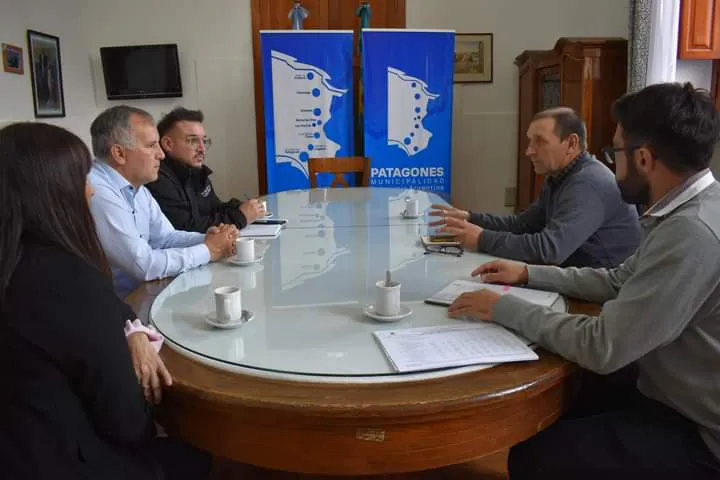 Federico Sebastián Montero junto a Héctor Otero y Luis Horacio Becchio