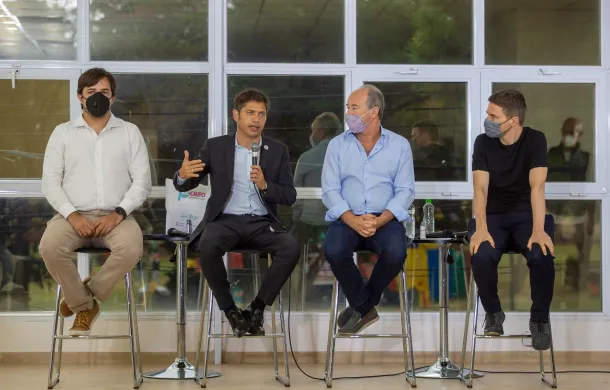axel kicillof augusto costa nicolás kreplak marcos fernandez
