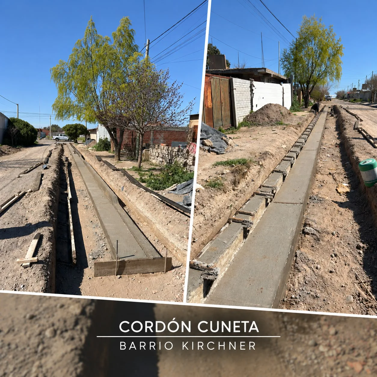 CORDON CUNETA BARRIO KIRCHNER
