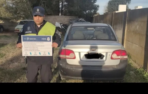 auto robado villalonga