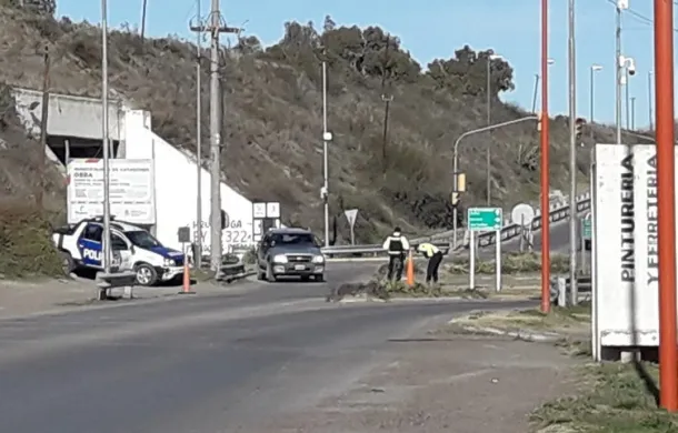 caminera policia vial puente ferrocarretero