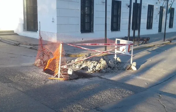 bacheo calles