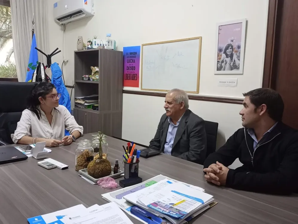 Alexia Navarro recibió a Ricardo marino