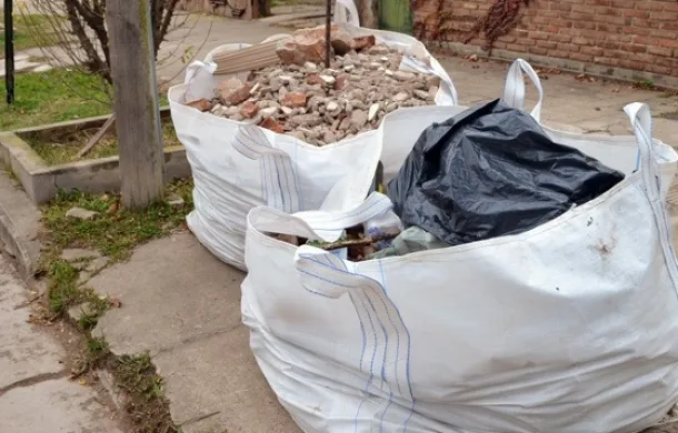 bolsones escombros aridos