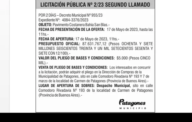 licitacion 2