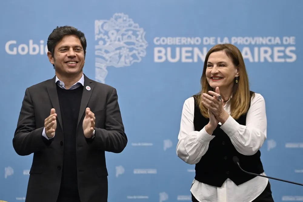 Estela Díaz, axel kicillof