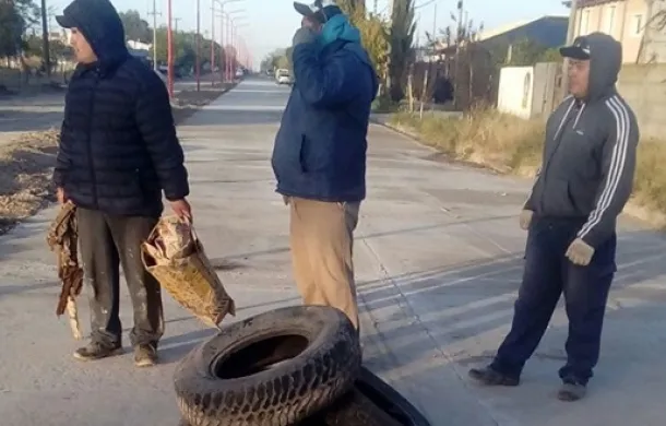 protesta boulevard moreno sitraic pavimentación