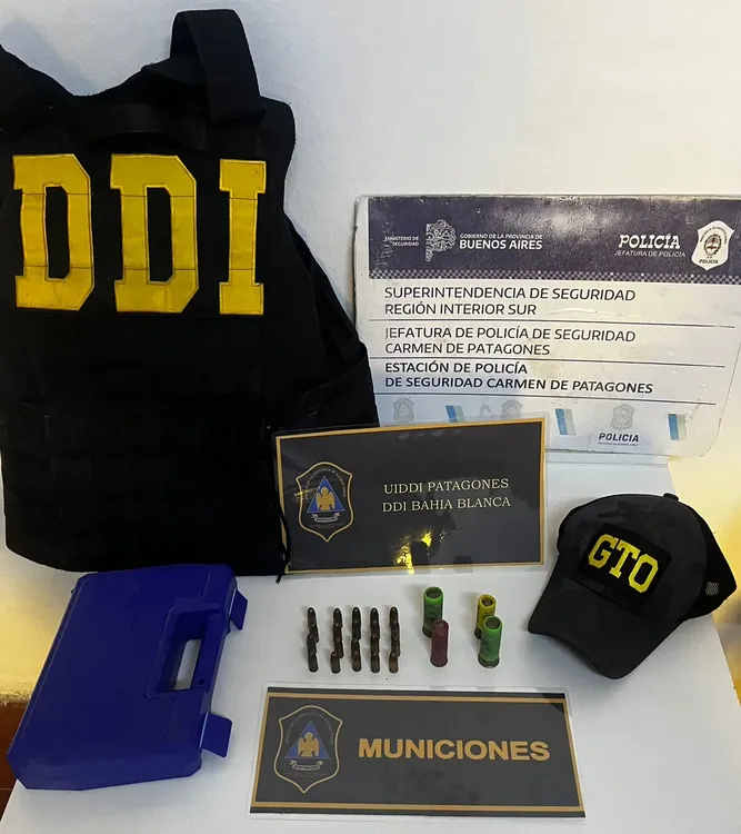 ALLANAMIENTO, MUNICIONES