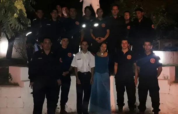bombero casamiento