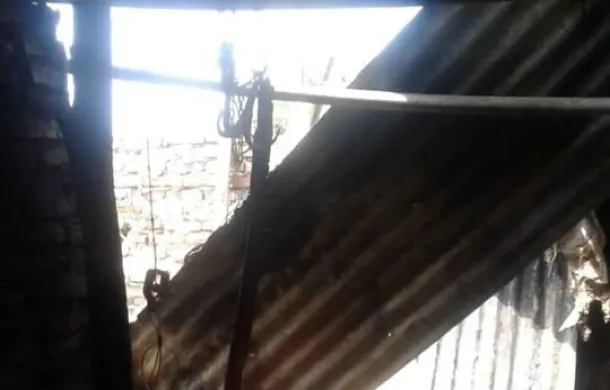 casa incendiada vivienda siniestro vecino ayuda desarrollo social