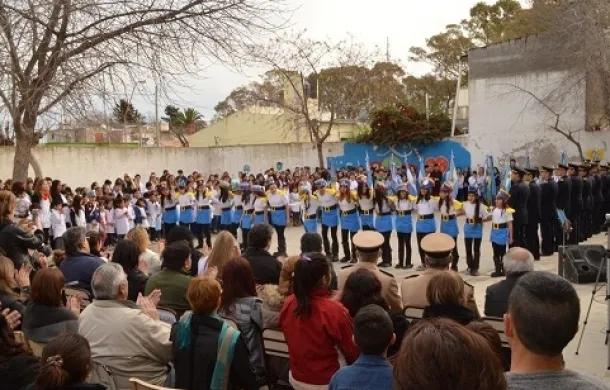 acto san martin escuela