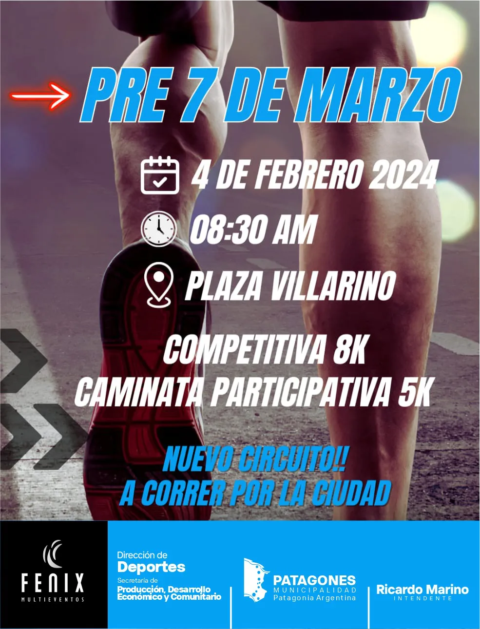 carrera pre 7 de marzo