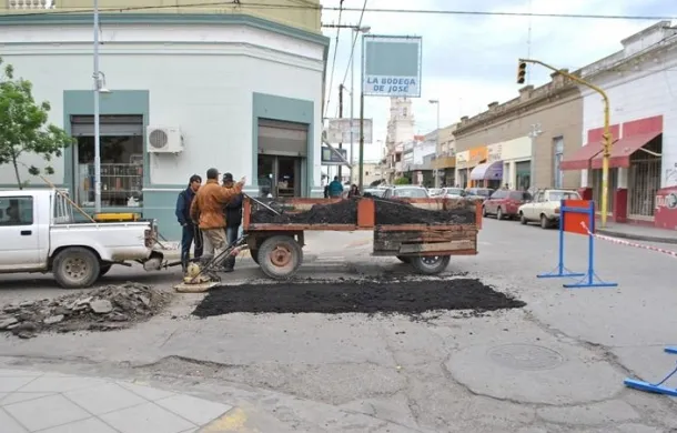 bacheo calles