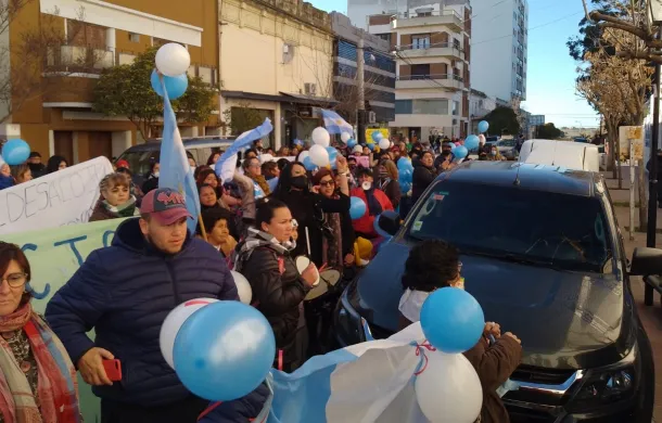 feria comunitaria marcha manifestacion