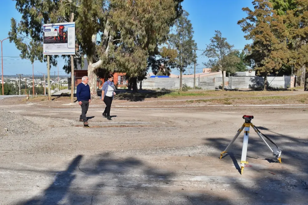 RICARDO MARINO, OBRA, ACCESO CALLE IRIGOYEN