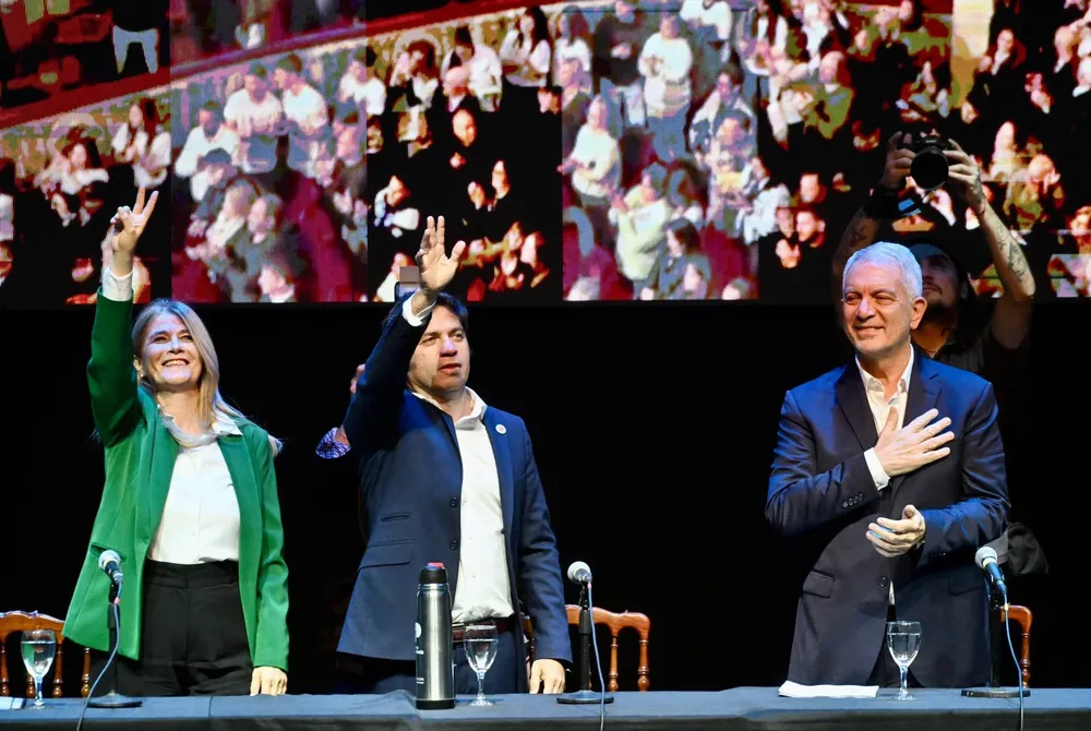 Escuela de Formación Política del Partido Justicialista VERONICA MAGARIO AXEL KICILLOF JULIO ALAK