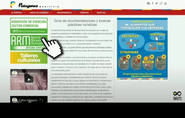 municipalidad tasas web agencia de recaudacion municipal