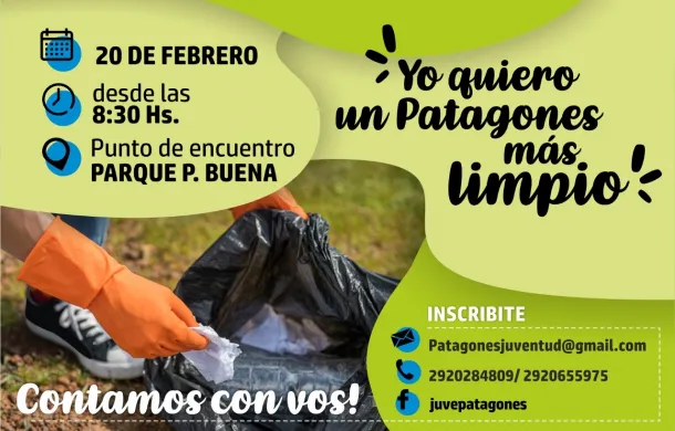 limpieza yo quiero un patagones limpio