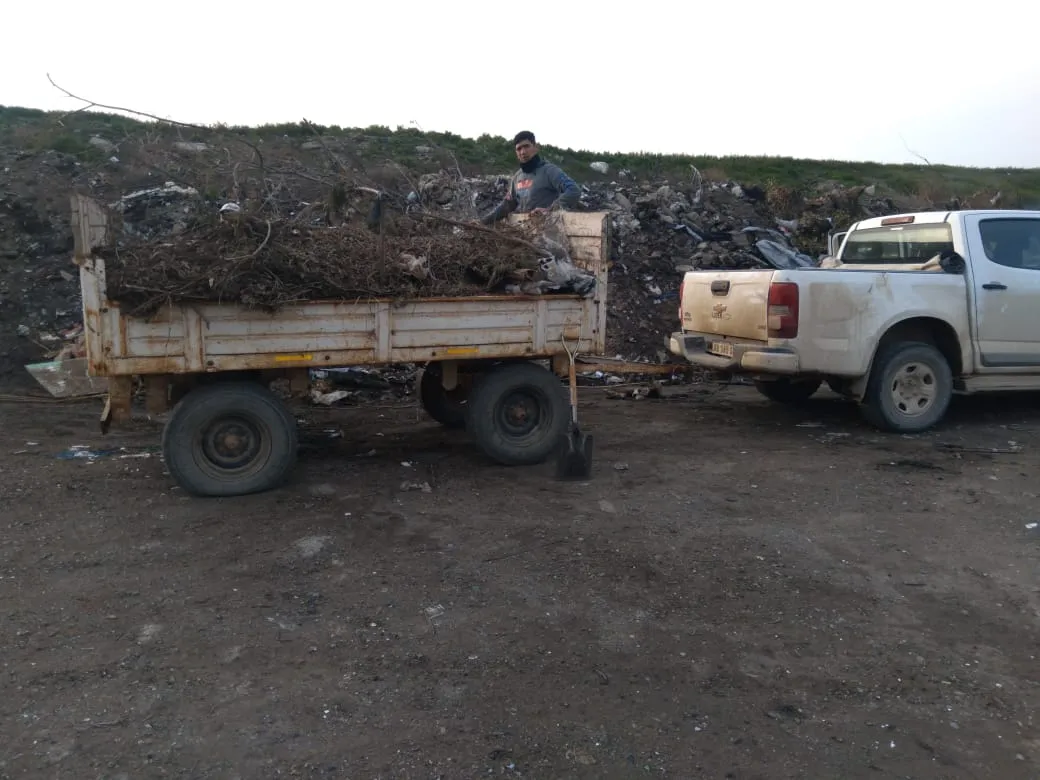 limpieza basural stroeder