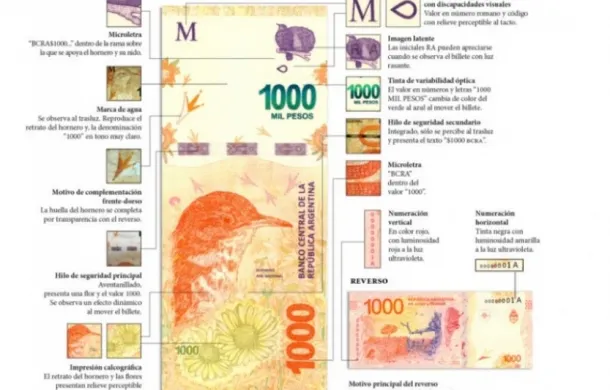 mil pesos billete