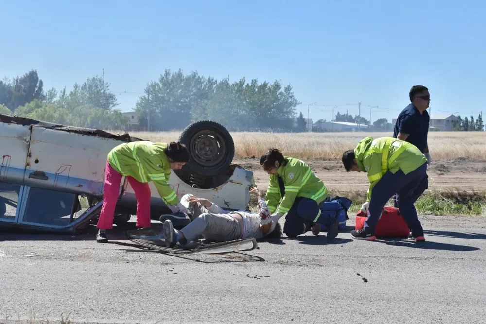 SIMULACRO ACCIDENTE