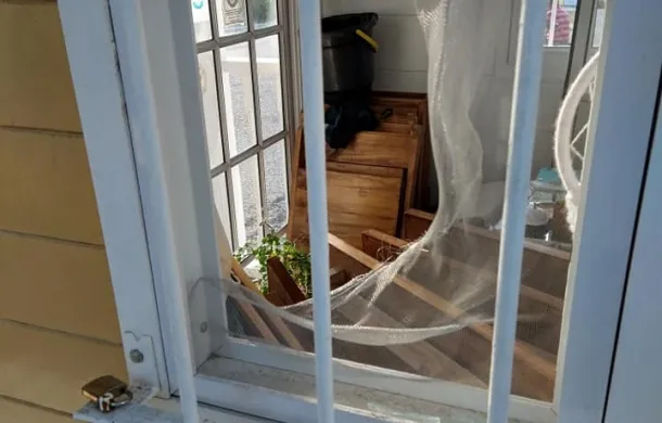 casa de te vandalismo
