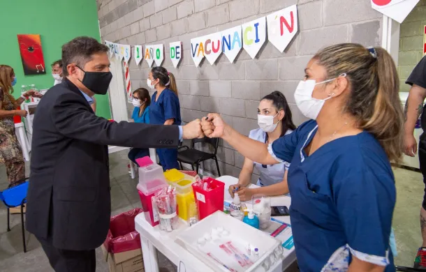 axel kicillof vacunación