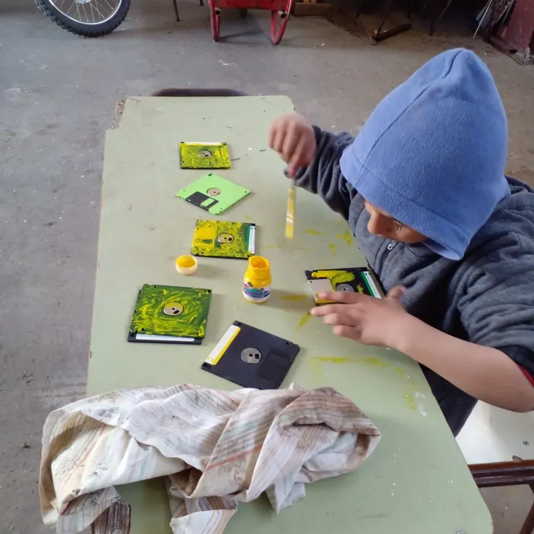 Taller de Escultura Ecológica SAN BLAS PULPO