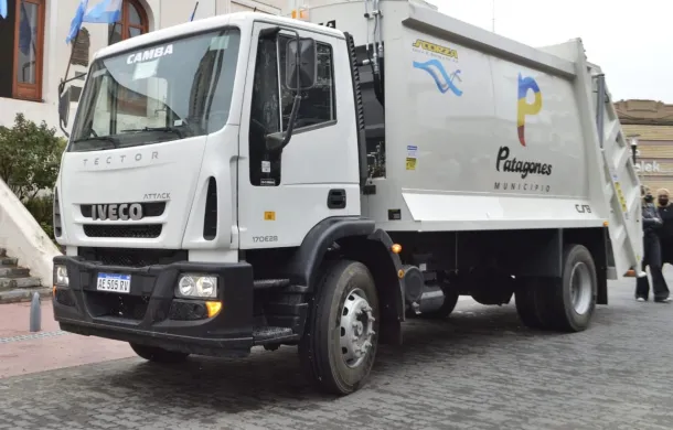 camion recolector residuos