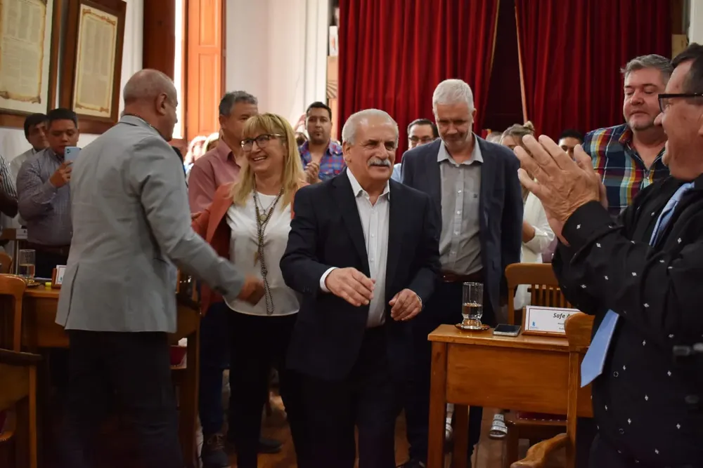 Ricardo marino en el Concejo Deliberante de Patagones