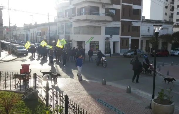 uocra protesta