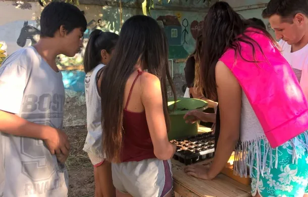 jovenes huerta