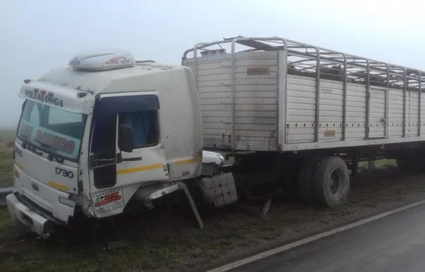 camion accidente