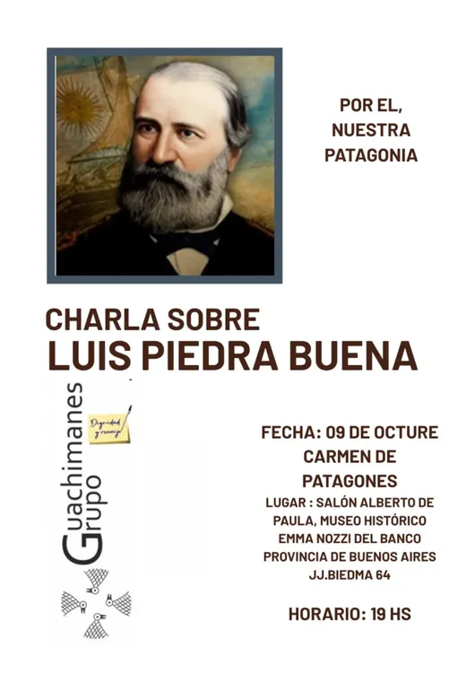 charla luis piedra buena