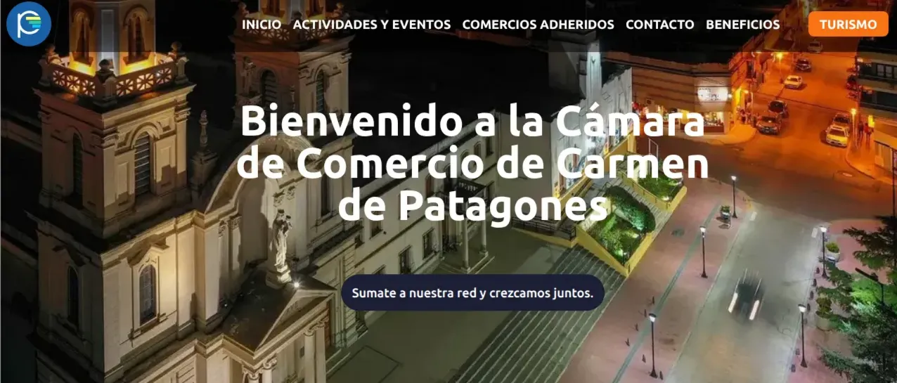 SITIO WEB CAMARA DE COMERCIO