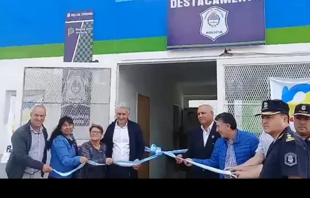 destacamento policial villa rita inauguración