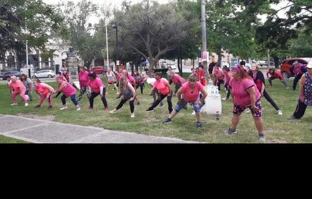 caminata rosa cancer de mama