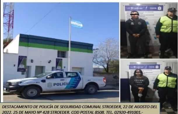 stroeder usurpacion detenidos