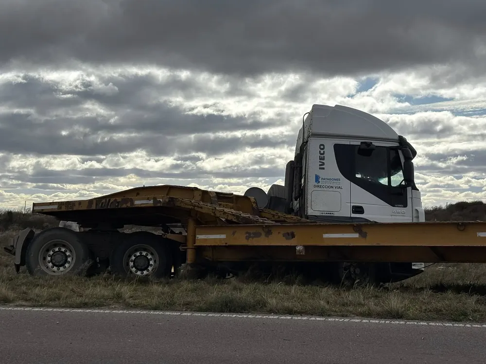 CAMION MUNICIPAL, ACCIDENTE, RUTA 3