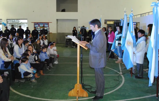 bandera acto