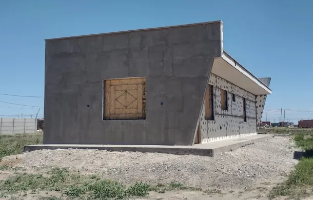 un lote una vivienda